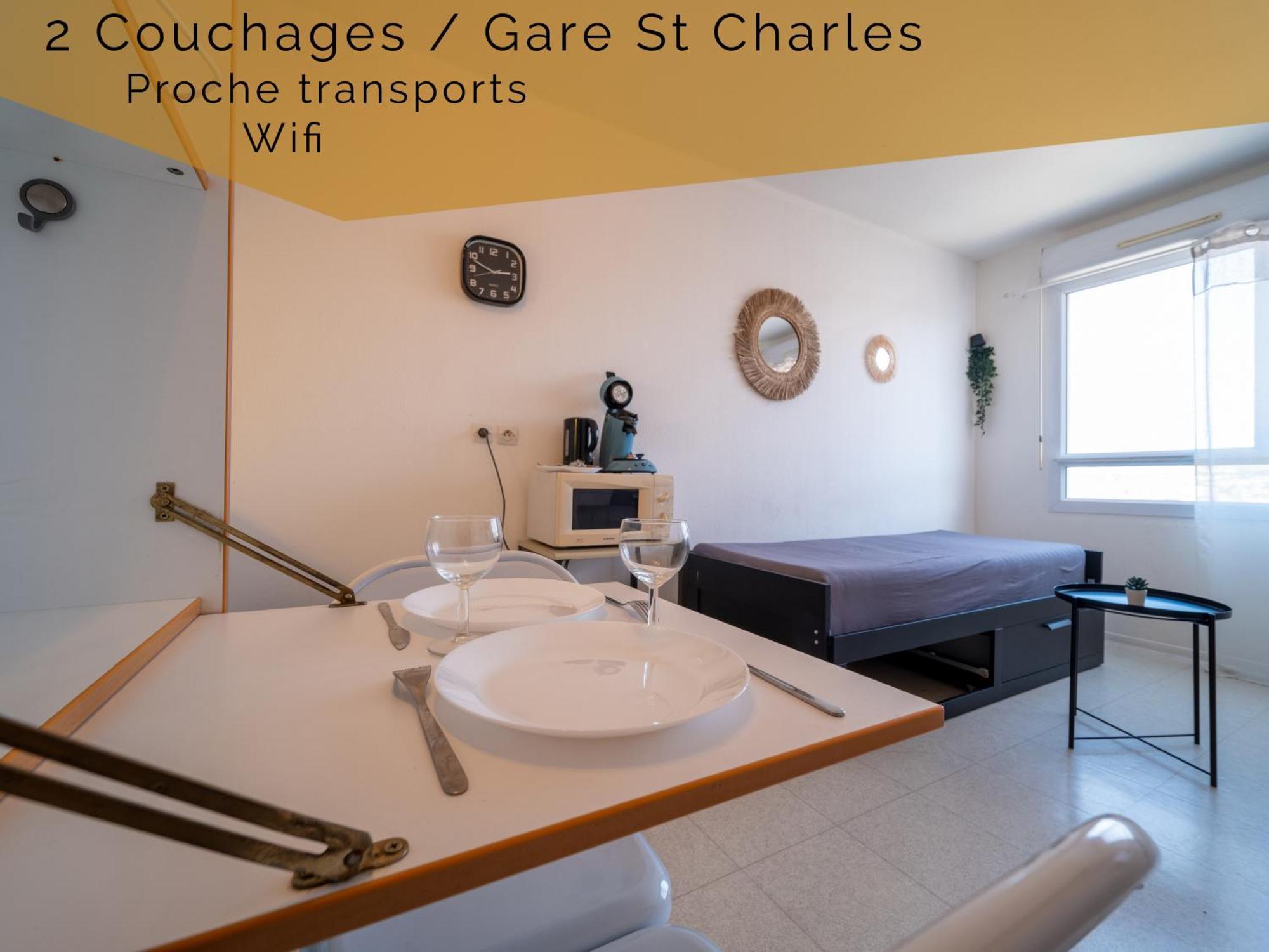 Fully Equipped Apartment St Charles Station マルセイユ エクステリア 写真